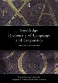 Cover: Routledge Dictionary of Language and Linguistics - Routledge