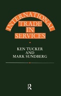 Cover: International Trade in Services - Routledge