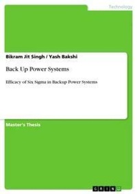 Enlarge image Cover: Back Up Power Systems - GRIN Verlag