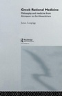 Cover: Greek Rational Medicine - Routledge