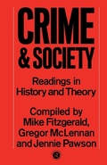Cover: Crime and Society - Routledge