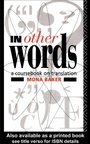Cover: In Other Words - Routledge