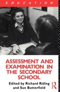 Cover: Assessment and Examination in the Secondary School - Routledge