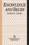 Cover: Knowledge and Belief - Routledge