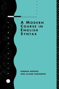 Cover: A Modern Course in English Syntax - Routledge