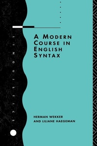 Enlarge image Cover: A Modern Course in English Syntax - Routledge