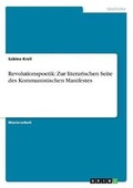 Cover: Revolutionspoetik - GRIN Verlag