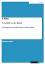 Cover: Unschärfe in der Kunst - GRIN Verlag