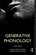 Cover: Generative Phonology - Routledge