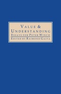 Cover: Value and Understanding - Routledge