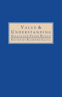 Enlarge image Cover: Value and Understanding - Routledge