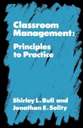 Cover: Classroom Management - Routledge