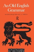 Cover: An Old English Grammar - Routledge