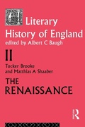 Cover: The Literary History of England - Routledge