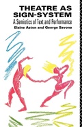 Cover: Theatre as Sign System - Routledge