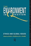 Cover: Environment In Question - Routledge