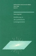 Cover: Einf&uuml;hrung in die synthetische Liniengeometrie - Verlag am Goetheanum