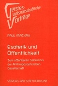Cover: Esoterik und &Ouml;ffentlichkeit - Verlag am Goetheanum
