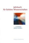 Cover: Jahrbuch f&uuml;r Sch&ouml;ne Wissenschaften Bd. 1 - Verlag am Goetheanum