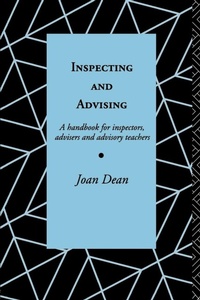 Enlarge image Cover: Inspecting and Advising - Routledge