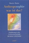 Cover: Anthroposophie - Was ist das? - Oratio