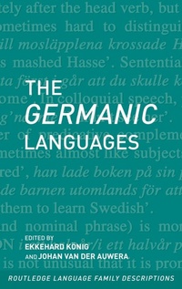 Enlarge image Cover: The Germanic Languages - Routledge