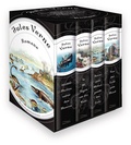 Cover: Jules Verne, Romane (20.000 Meilen unter den Meeren - In 80 Tagen um die Welt - Reise zum Mittelpunkt der Erde - Von der Erde zum Mond) (4 B&auml;nde im Schuber) - Anaconda Verlag
