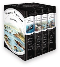 Abbildung von: Jules Verne, Romane (20.000 Meilen unter den Meeren - In 80 Tagen um die Welt - Reise zum Mittelpunkt der Erde - Von der Erde zum Mond) (4 Bände im Schuber) - Anaconda Verlag