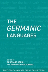 Enlarge image Cover: The Germanic Languages - Routledge