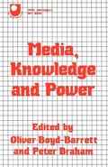 Cover: Media, Knowledge and Power - Routledge