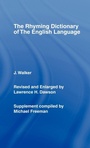 Cover: Walker's Rhyming Dictionary of the English Language - Routledge