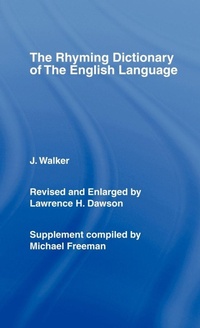 Enlarge image Cover: Walker's Rhyming Dictionary of the English Language - Routledge
