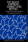 Cover: The Single European Market and Beyond - Routledge