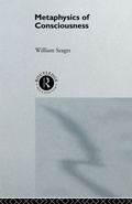 Cover: Metaphysics of Consciousness - Routledge