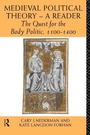 Cover: Medieval Political Theory: A Reader - Routledge