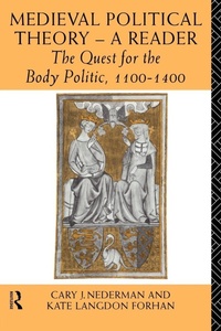 Enlarge image Cover: Medieval Political Theory: A Reader - Routledge