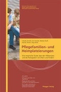 Cover: Pflegefamilien- und Heimplatzierungen - R&uuml;egger