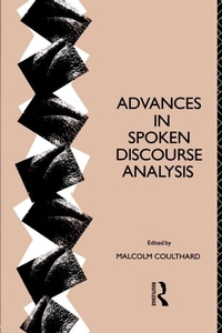 Enlarge image Cover: Advances in Spoken Discourse Analysis - Routledge