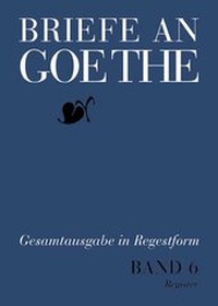 Enlarge image Cover: Briefe an Goethe - Verlag Hermann Böhlaus Nachfolger Weimar