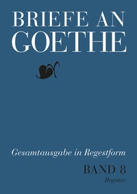 Enlarge image Cover: Briefe an Goethe - Verlag Hermann Böhlaus Nachfolger Weimar