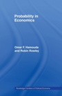 Cover: Probability in Economics - Routledge