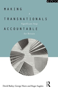 Enlarge image Cover: Making Transnationals Accountable - Routledge