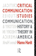 Cover: Critical Communication Studies - Routledge