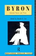 Cover: Byron: Selected Poetry and Prose - Routledge