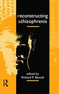 Cover: Reconstructing Schizophrenia - Routledge