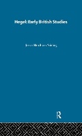 Cover: Hegel: Early British Studies - Routledge