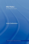 Cover: War Poetry: An Introductory Reader - Routledge