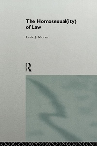 Enlarge image Cover: The Homosexual(ity) of law - Routledge