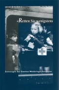 Cover: Retten Sie wenigstens mein Kind - SJW Schweiz. Jugendschriftenwerk