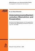 Cover: Unternehmensstrafbarkeit zwischen Obstruktion und Kooperation - St&auml;mpfli Verlag AG